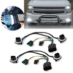 Headlight Wiring Harness Assembly Set of 2 for Chevrolet Silverado GMC Sierra