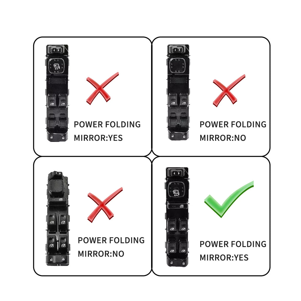 Driver Left Side Window Master Switch for Chevrolet Silverado 2003–2006