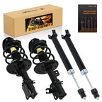 Complete Rear Shock Absorbers + Front Struts for Nissan Altima Sedan (2007–2013)