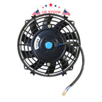 7" Slim Electric Radiator Cooling Fan Mount Kit for Universal Vehicles