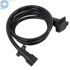 7 Pin Trailer Plug Extension Cord for RV Gooseneck (10ft)