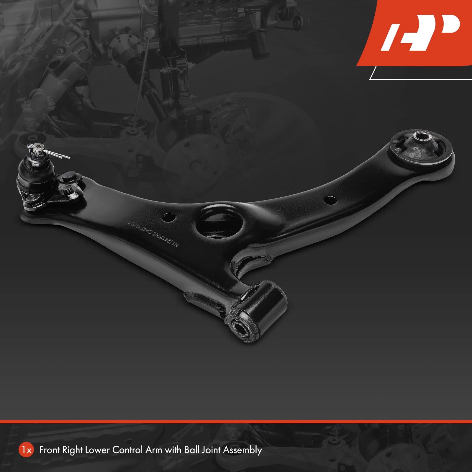 Front Right Lower Control Arm with Ball Joint Assembly for Toyota Corolla (2014-2019)