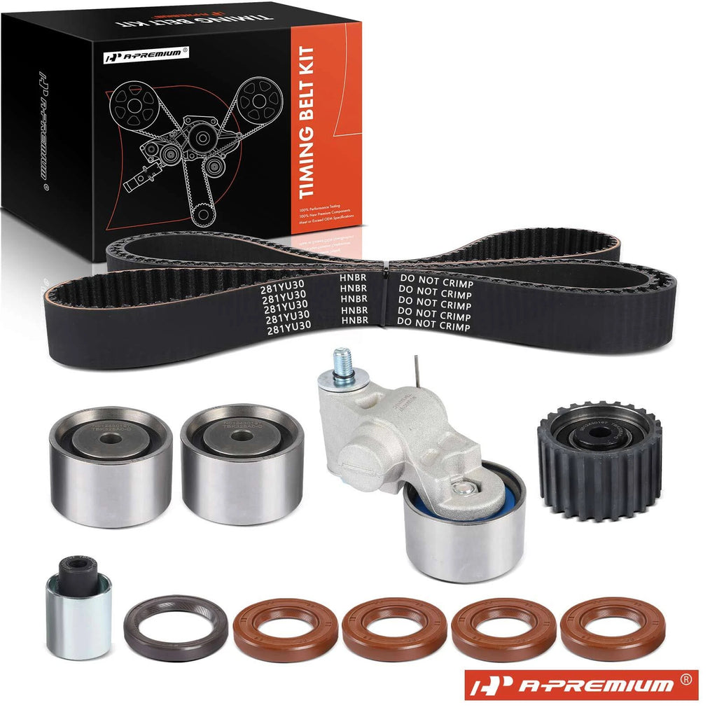 11x Timing Belt Kit for Subaru Impreza (2002–2003) 2.0L Turbo