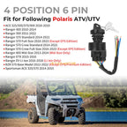 Ignition Key Switch Repair Harness Pigtail Kit for Polaris Sportsman (2002–2020)