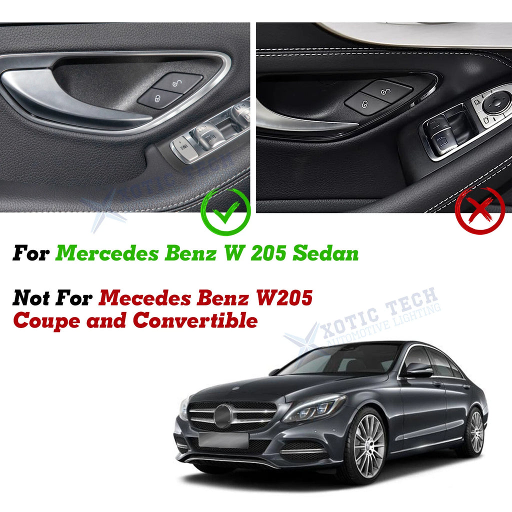 Front Side Door Pocket Storage Container Box for Mercedes-Benz C-Class (2015-2021)