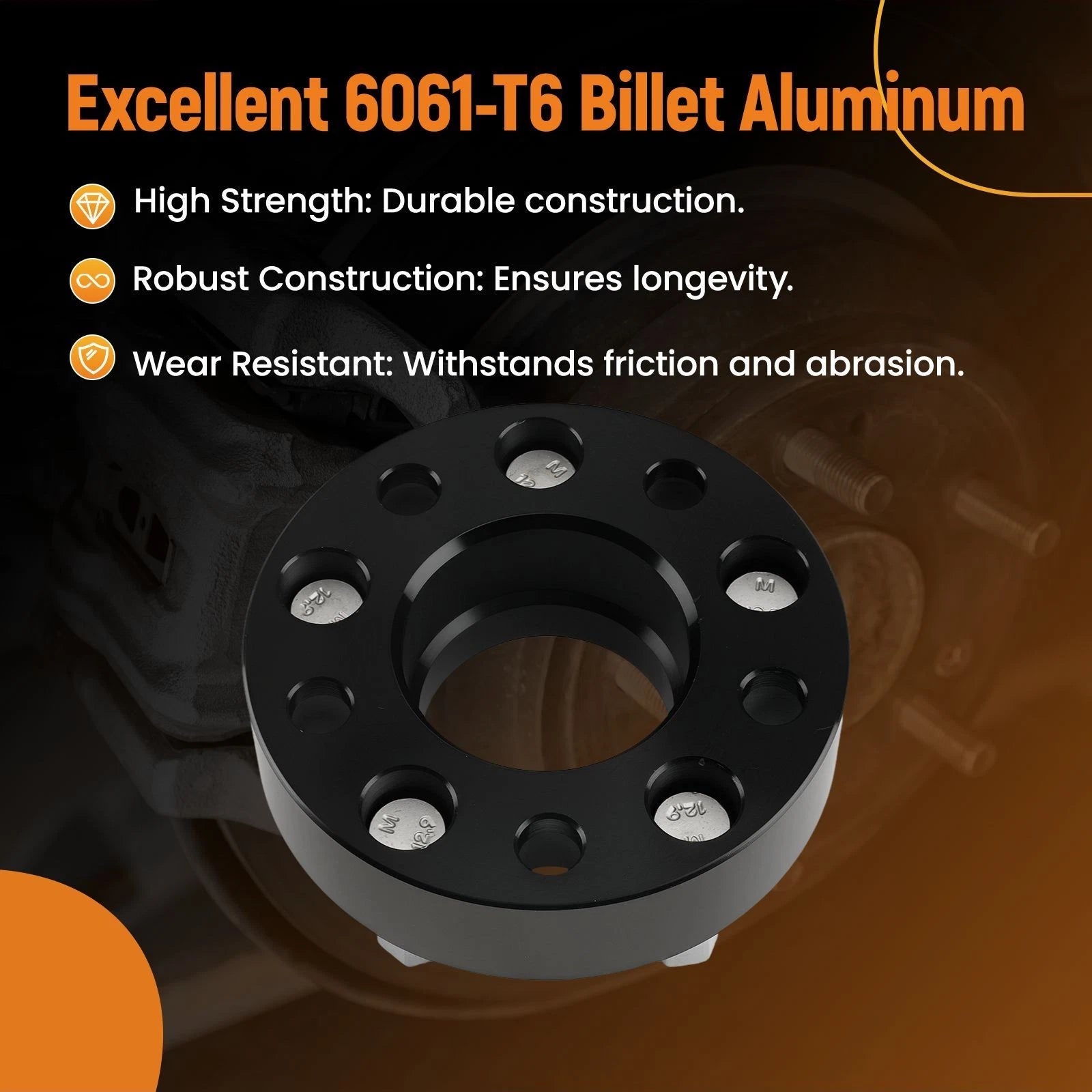 38mm Hub Centric Wheel Spacers for Mercury Mountaineer (1997–2010) 5x114.3 70.5mm