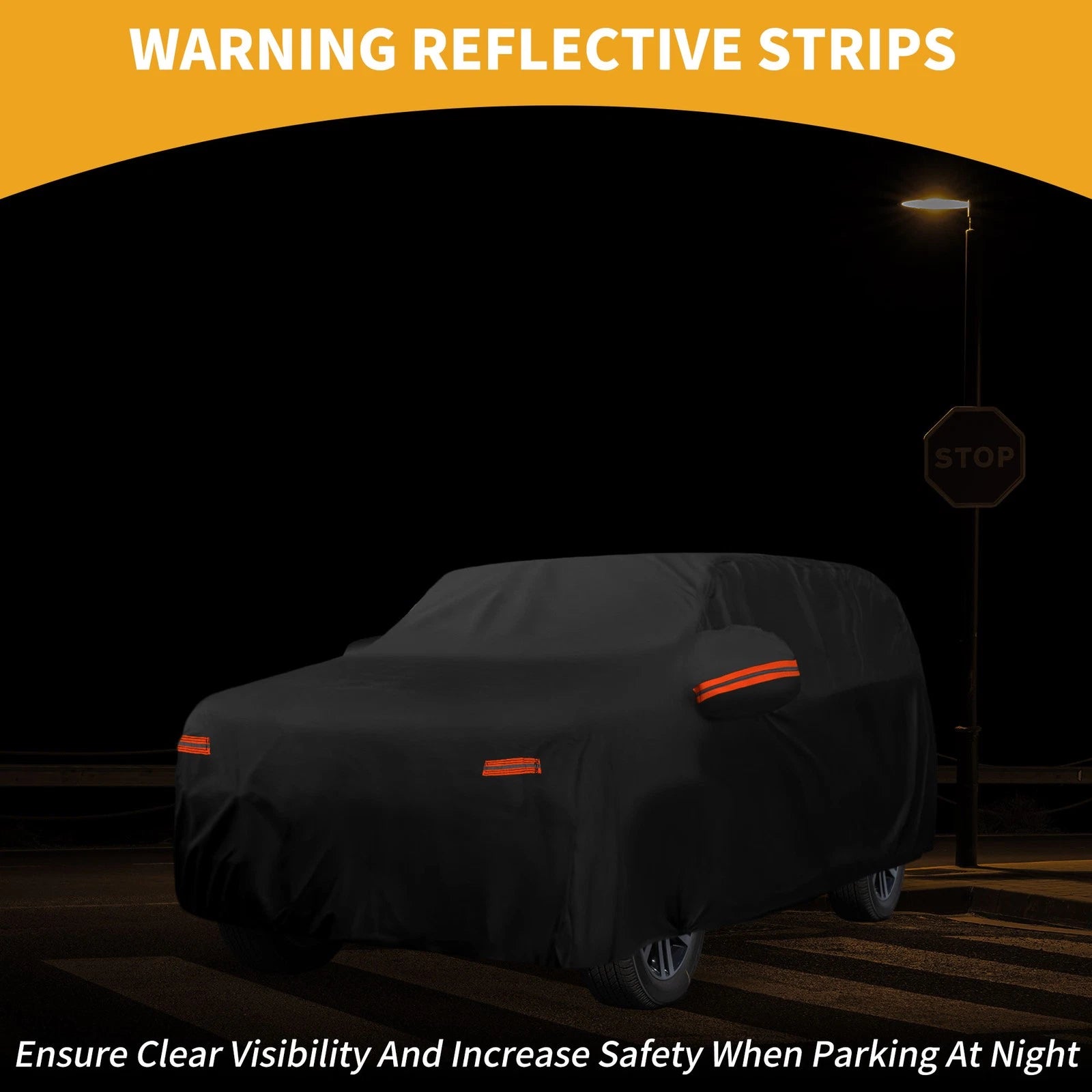 Waterproof Car Cover for Kia Telluride (2019–2023) 190T-PU with Zipper