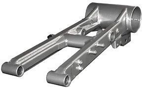 LSR MX Rear Swing Arm +4" for Suzuki LTR450 (2006–2009)