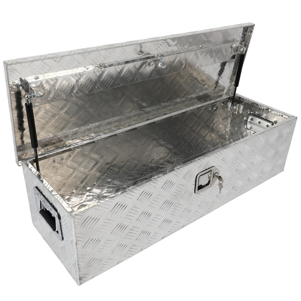 39" Aluminum Pickup Truck Tool Box Storage for Trailer