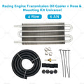 4 Row Transmission Oil Cooler Radiator Kit for Chevy GMC (Universal)