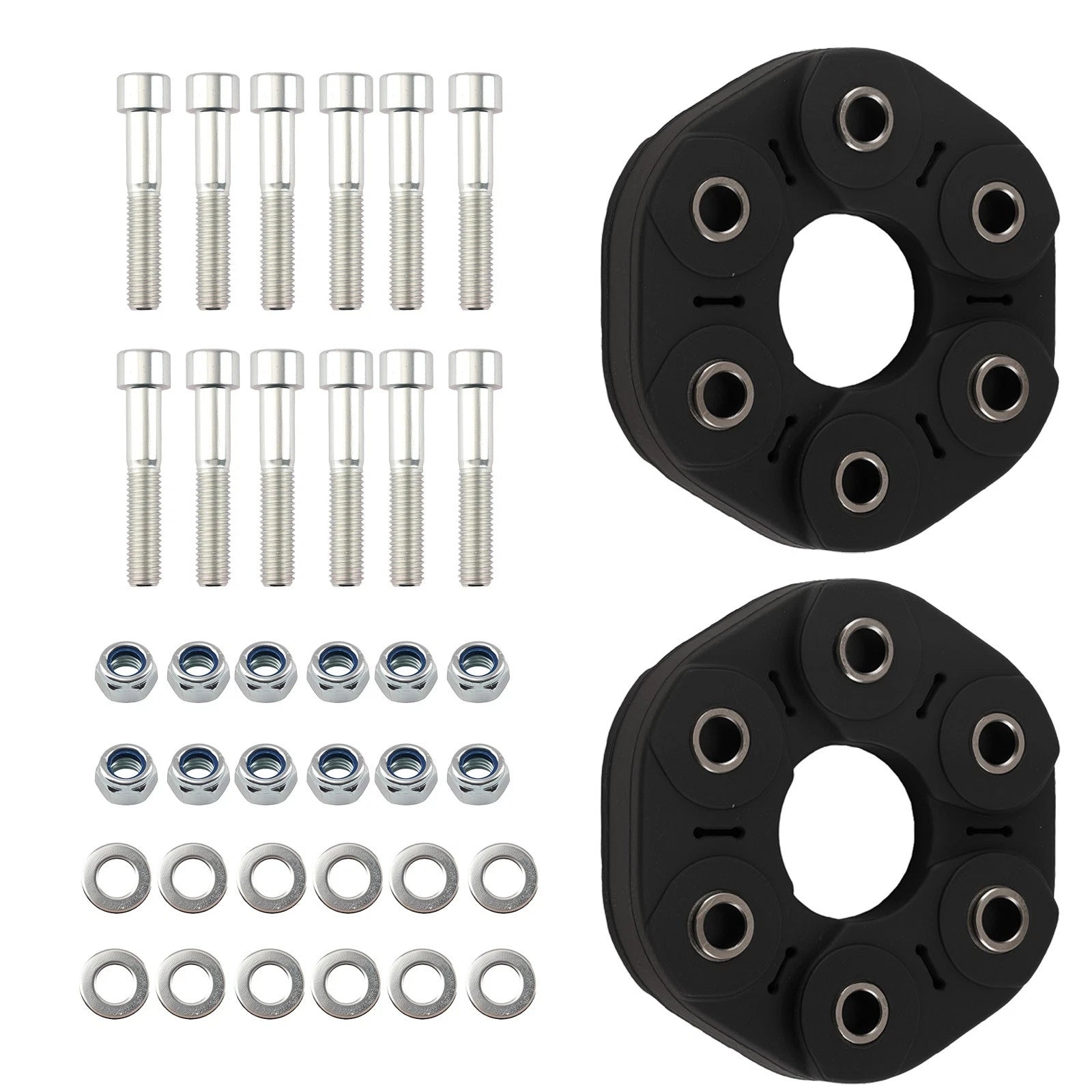 Driveshaft Rubber Flex Disc with Bolts for Mercedes W203 W210 W220 (2000–2006)