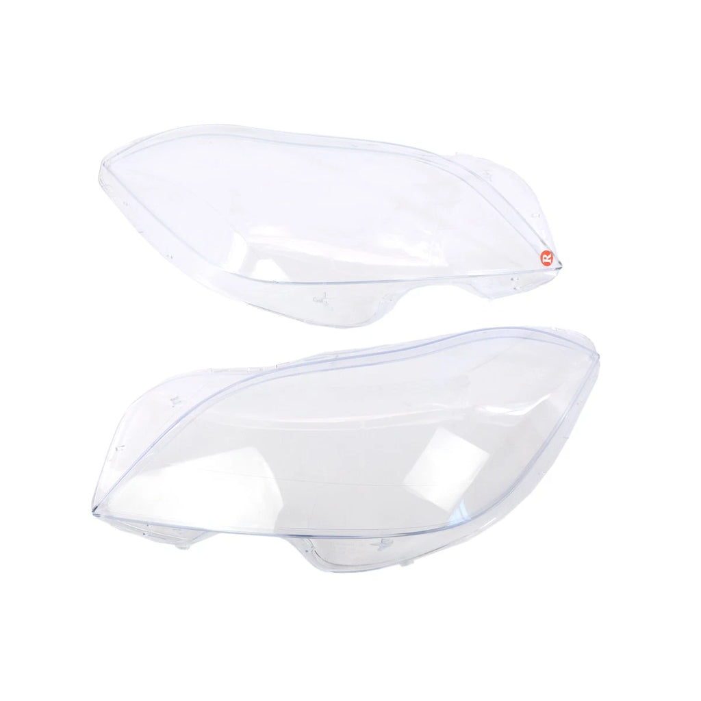 1 Pair Clear Headlight Lens Cover for Mercedes Benz CLS W218 (2010–2014)