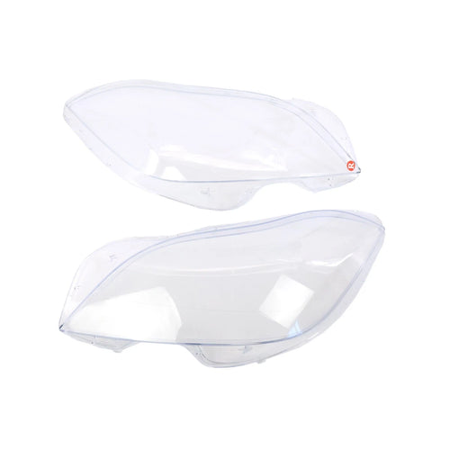 1 Pair Clear Headlight Lens Cover for Mercedes Benz CLS W218 (2010–2014)
