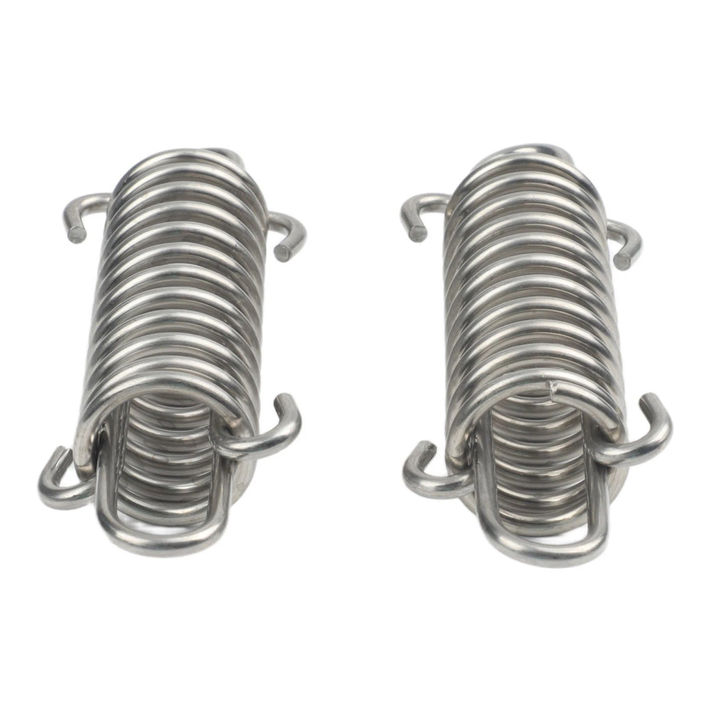 Set of 2 Stainless Steel Spring Buffer Mooring Terminals for Easy Transport