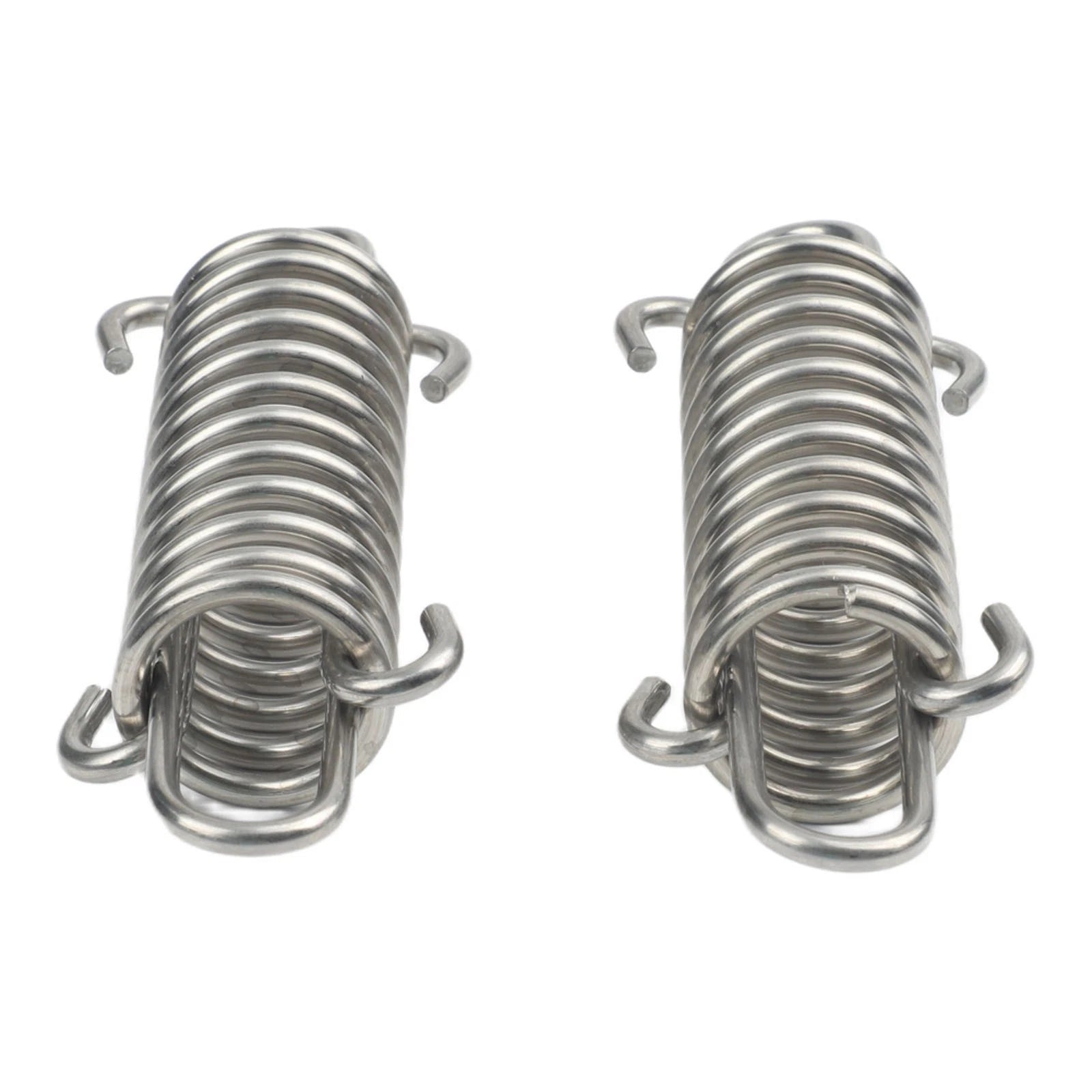 Set of 2 Stainless Steel Spring Buffer Mooring Terminals for Easy Transport