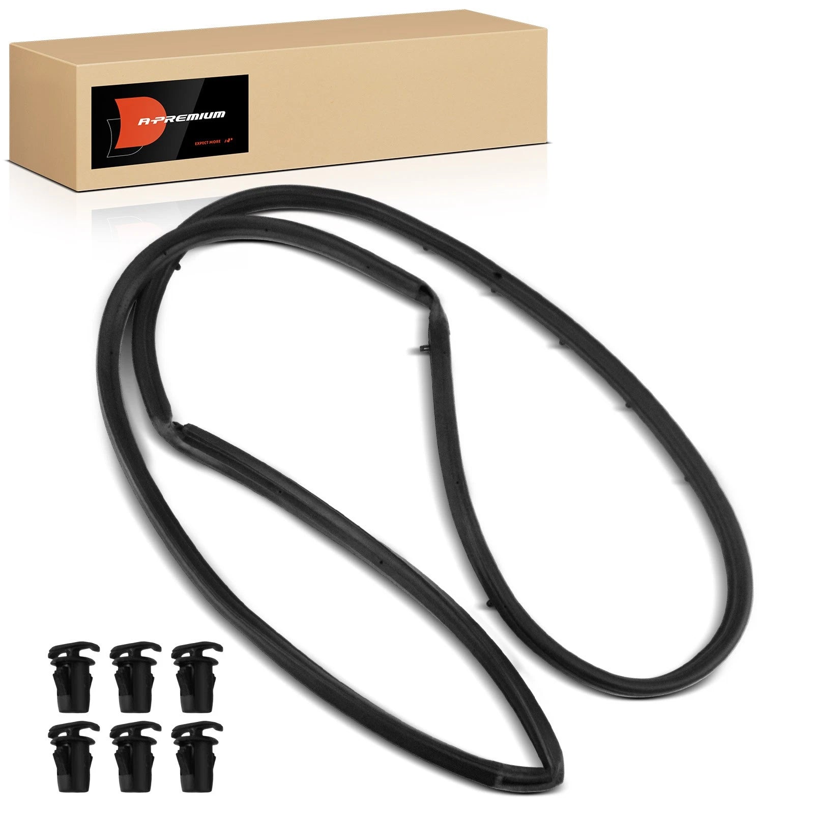 Door Weatherstrip Seal for Jeep Wrangler (1987–1995)