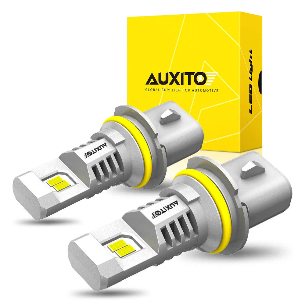 AUXITO 9007 HB5 LED Headlight Bulbs Kit for Vehicles (6500K White)