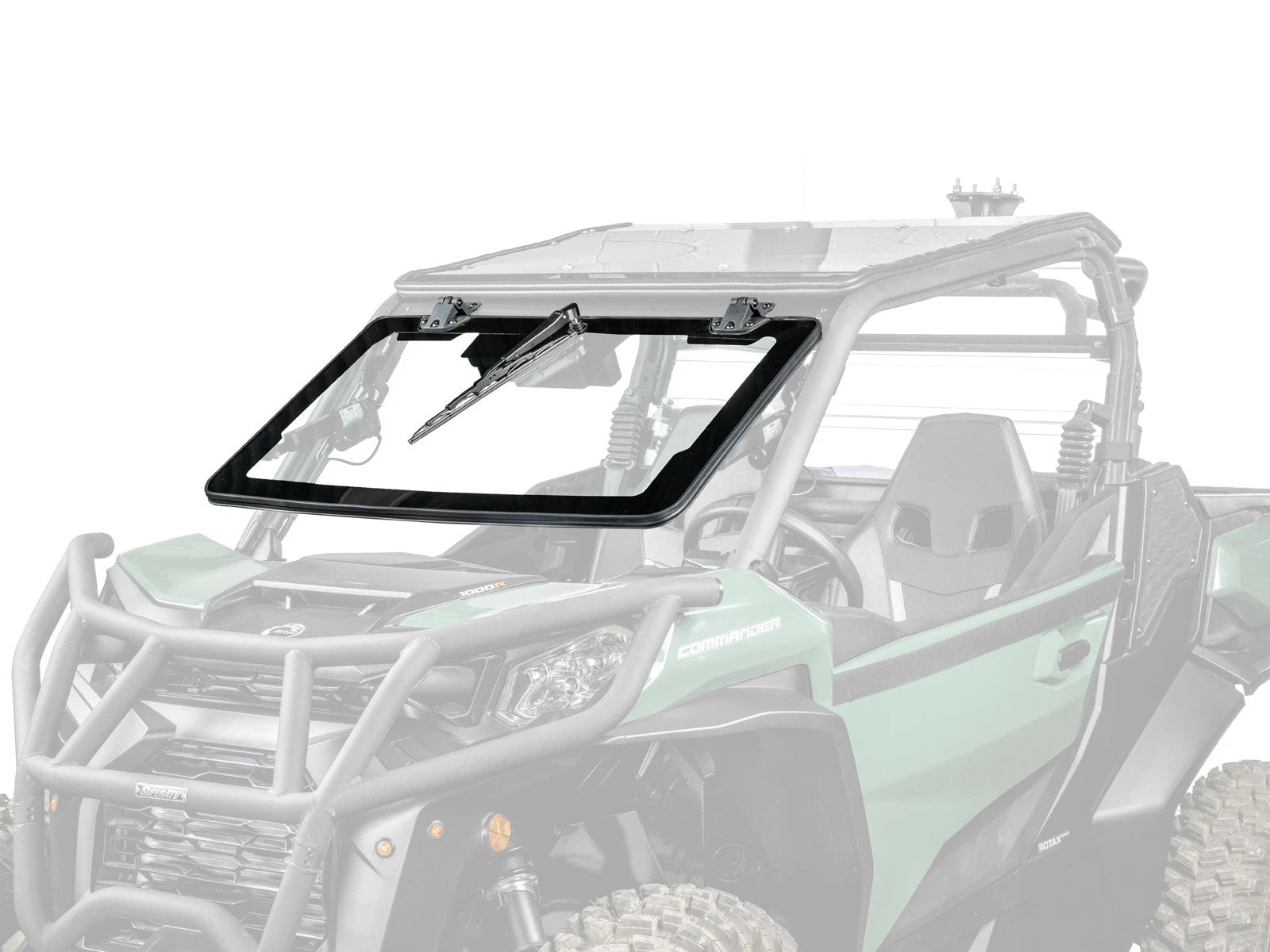 Maxdrive Power Flip Glass Windshield for Can-Am Maverick Sport (2019–2023)