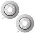 Set of 2 Rear Disc Brake Rotors 330mm for Audi Porsche Cayenne VW