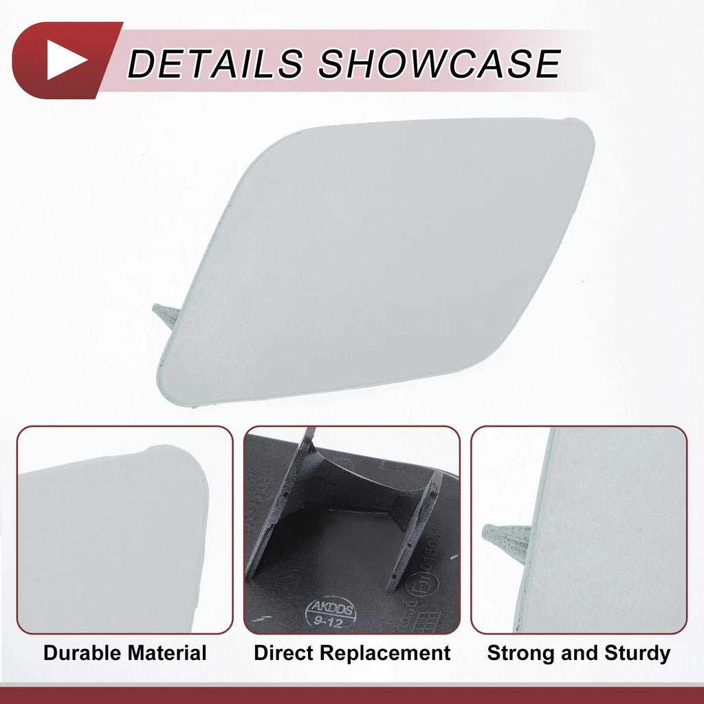 Front Left Washer Nozzle Cover Cap for Audi A6 (2009–2010) 1 Pcs