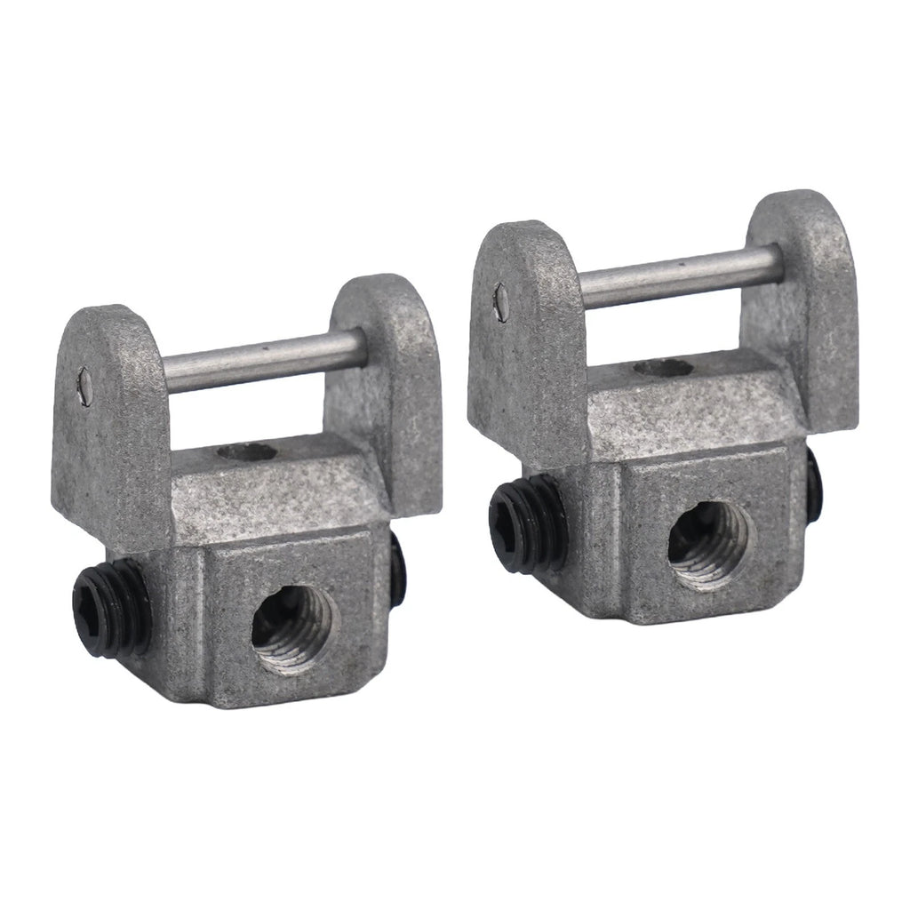 Set of 2 Metal Wire Saw Blade Chucks for Precision DIY Modeling