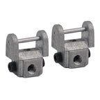 Set of 2 Metal Wire Saw Blade Chucks for Precision DIY Modeling