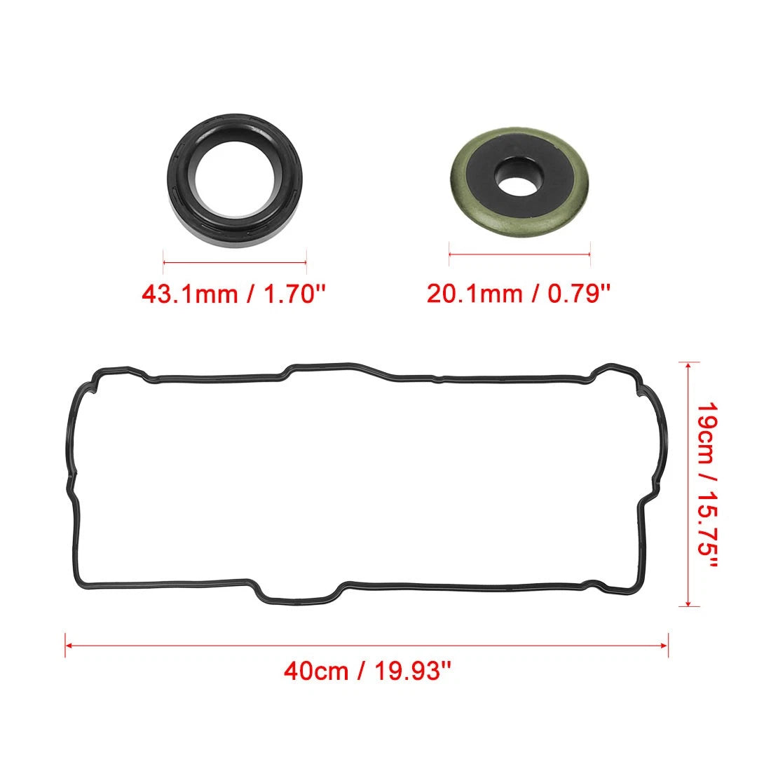 Engine Valve Cover Gasket Set 11213-62020 for Toyota Tacoma (1995–2004)