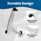 Front Lower Control Arms Tie Rods for Saturn Aura Pontiac G6 (2005–2010)