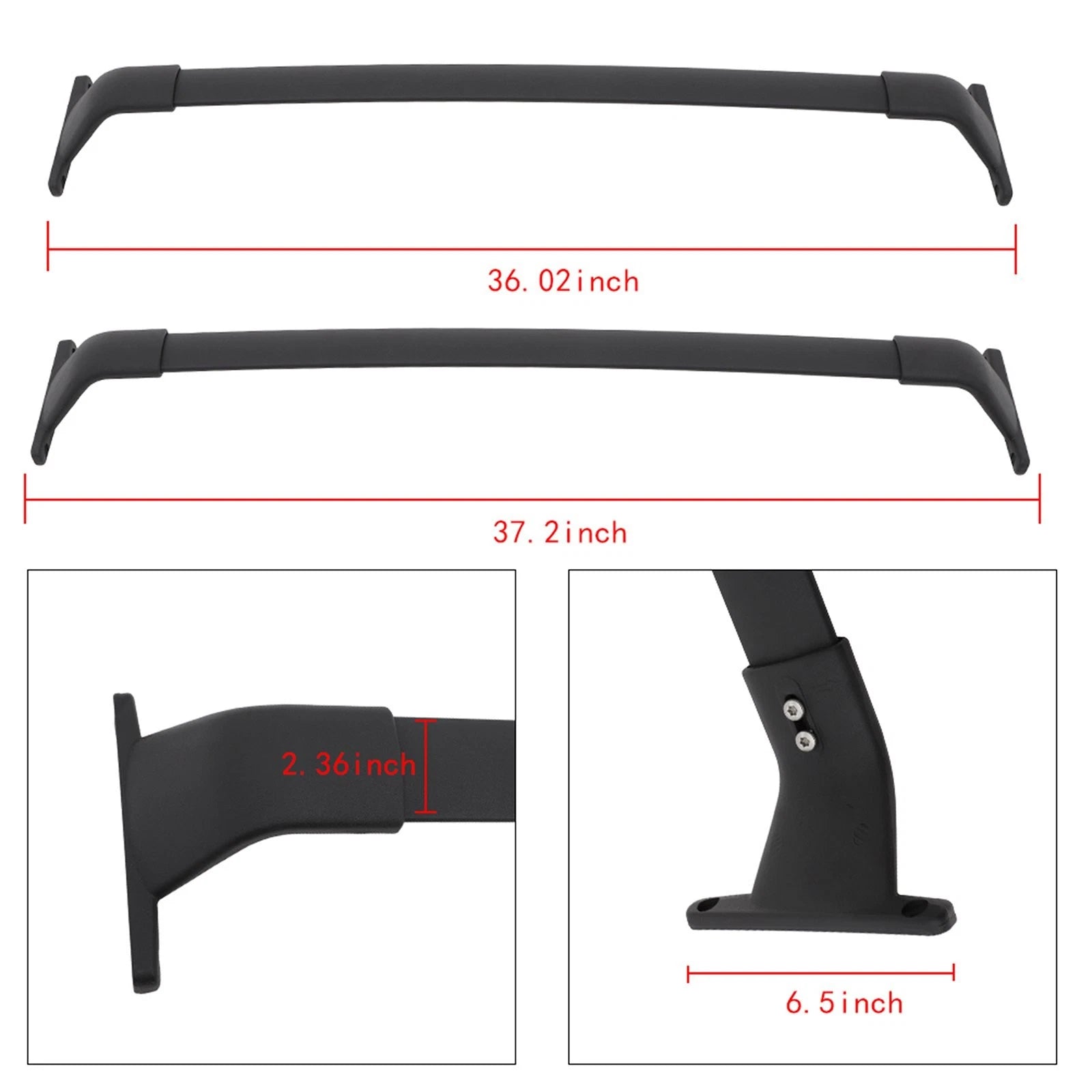 Roof Rack Cross Bar for Nissan Kicks (2017–2021) - Aluminum