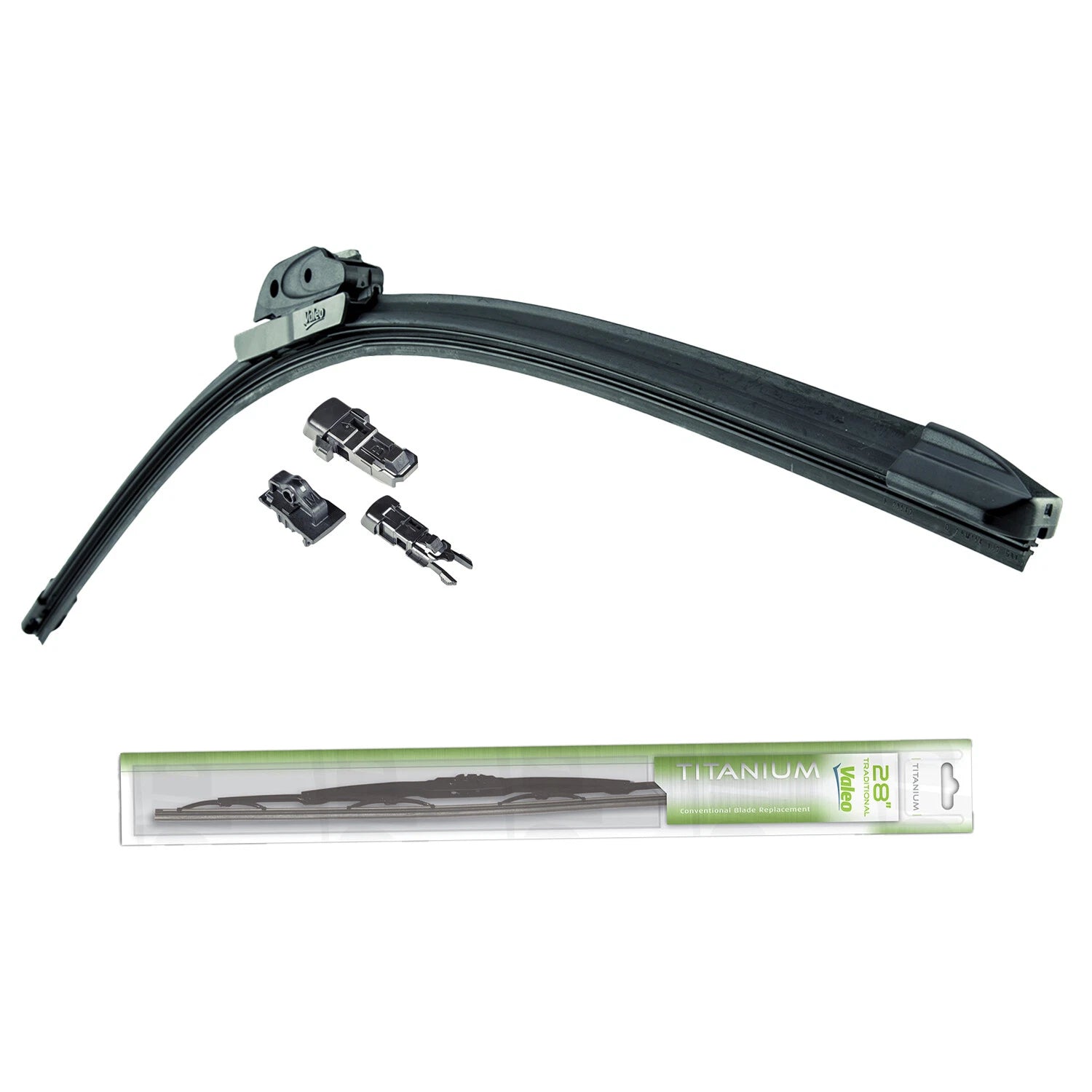 2X Valeo 28" Front Windshield Wiper Blades for