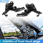 Set of 2 Front Hood Hinges for Lexus IS250 IS350 (2006–2015) 5341053020/5342053020
