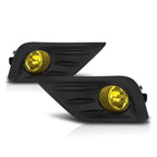 Fog Lights for Nissan Altima (2016–2018) - Amber Lens, Switch, Black Bezel