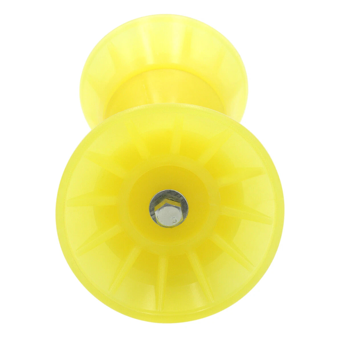 7" Polyurethane Bow Roller with 1/2" Shaft for Boat Trailer (Non Marking)