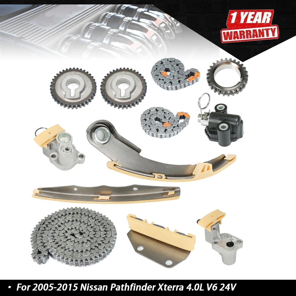 Timing Chain Kit for Suzuki Equator, Nissan Xterra (2009–2015)