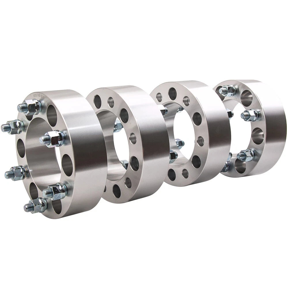 Set of 4 Wheel Spacers Adapters 2 Inch 6x5.5 for Toyota 4-Runner FJ Cruiser Sequoia (2003–2023)