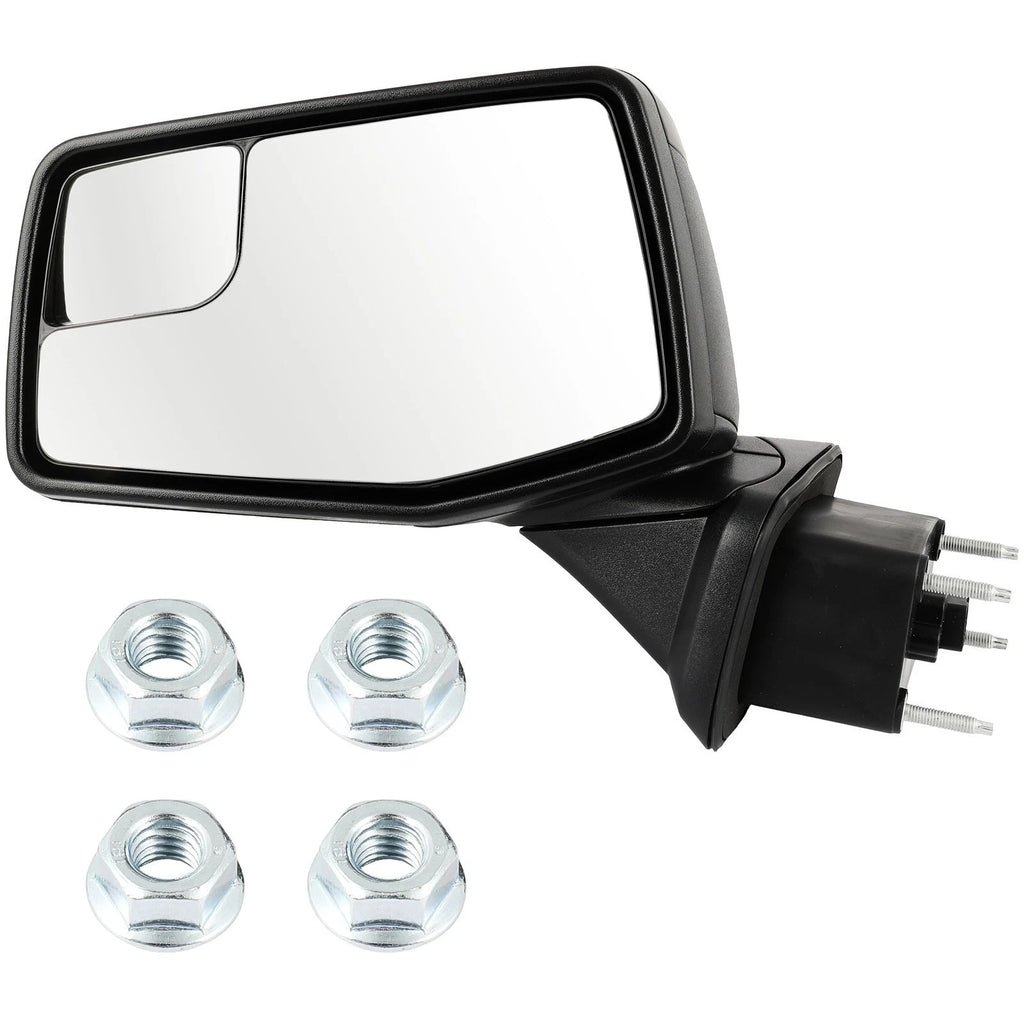 Heated Driver Side Mirror 5Pin Matte Black for Chevrolet Silverado 1500 (2019–2025)