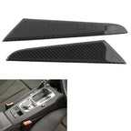 RHD Carbon Fiber Gear Shift Panel Cover Trim for Audi A3 (2014-2019)