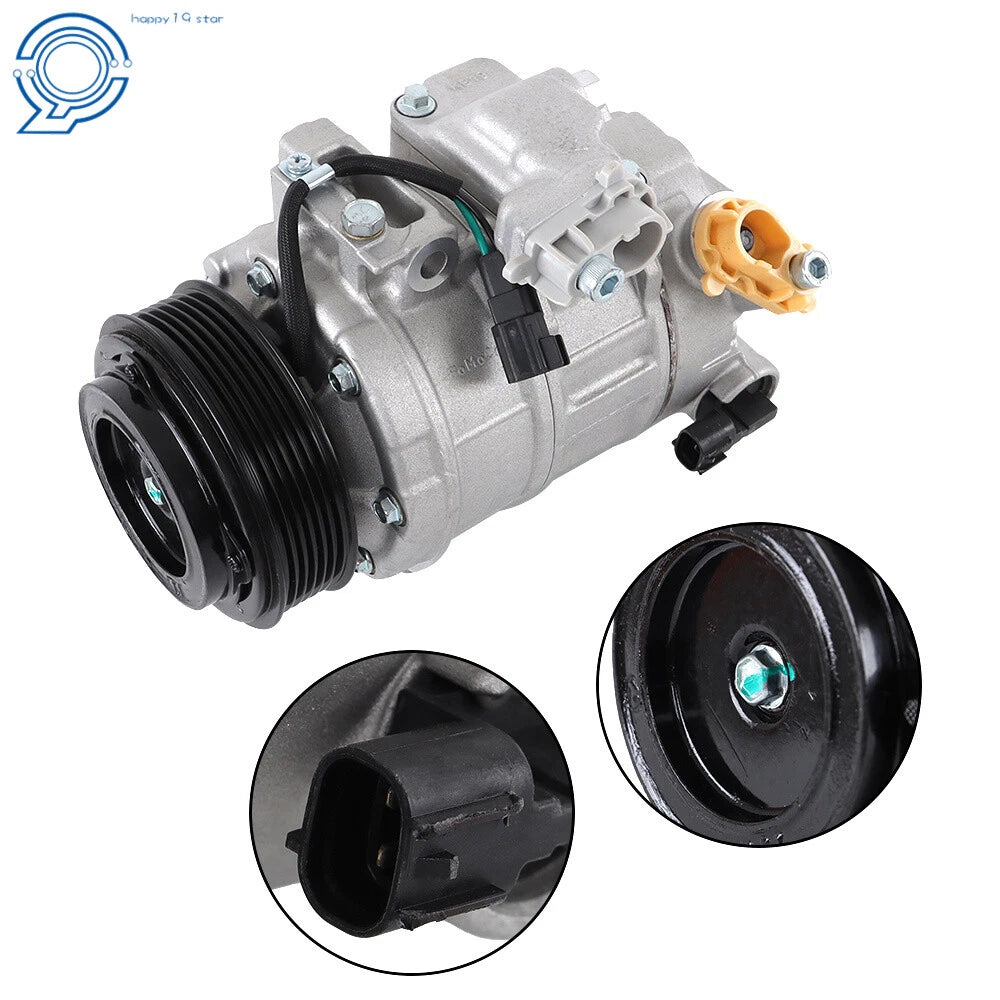A/C Compressor with Clutch for Ford Explorer Flex Lincoln MKT MKS MKZ (2009–2020)