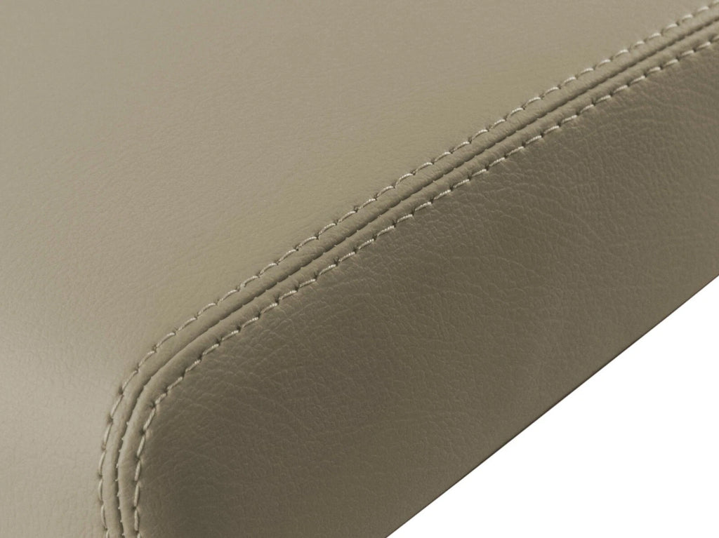 Leather Console Lid Pull Over Cover for Jeep Grand Cherokee (2005–2010) Beige