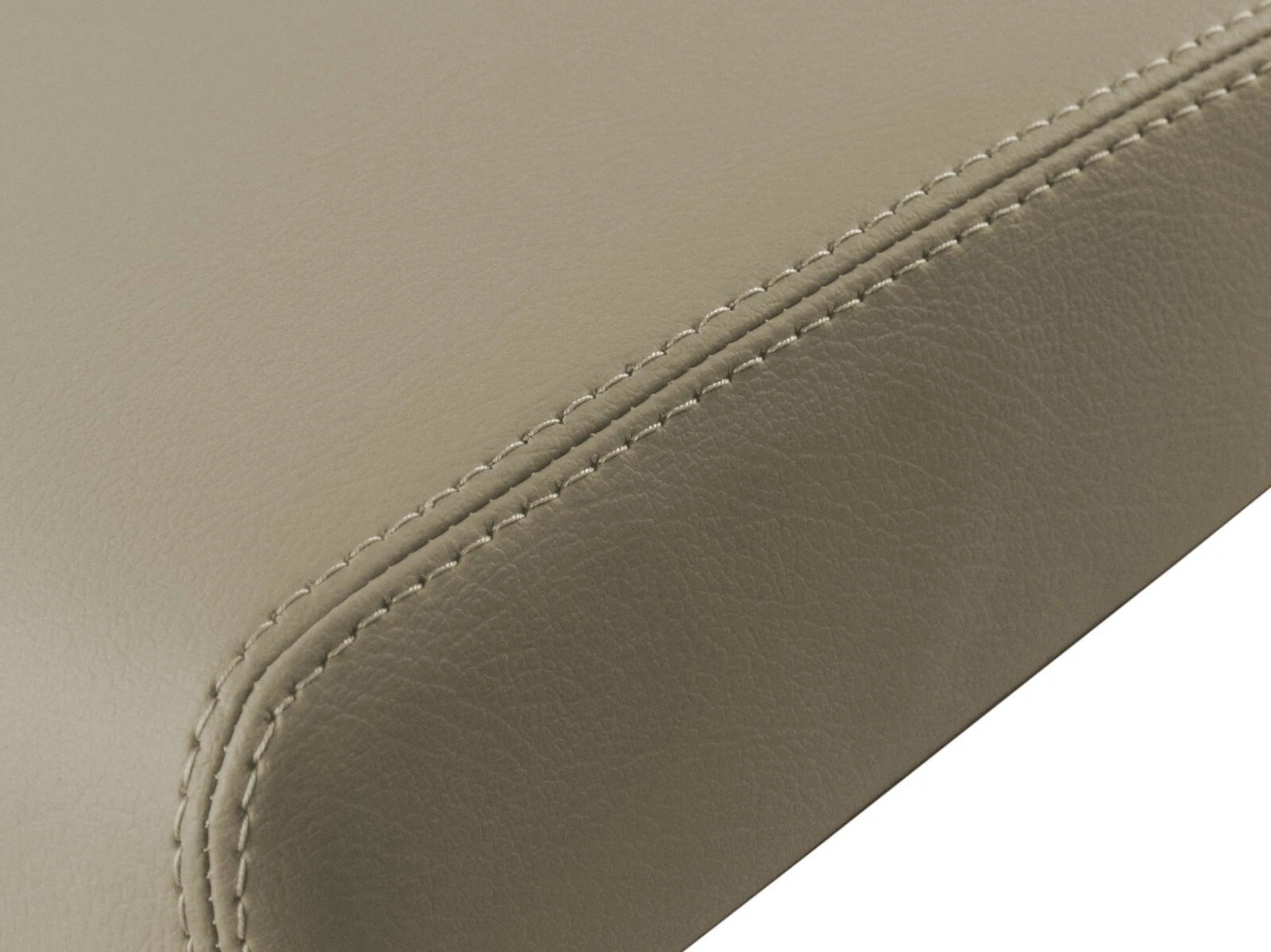 Leather Console Lid Pull Over Cover for Jeep Grand Cherokee (2005–2010) Beige