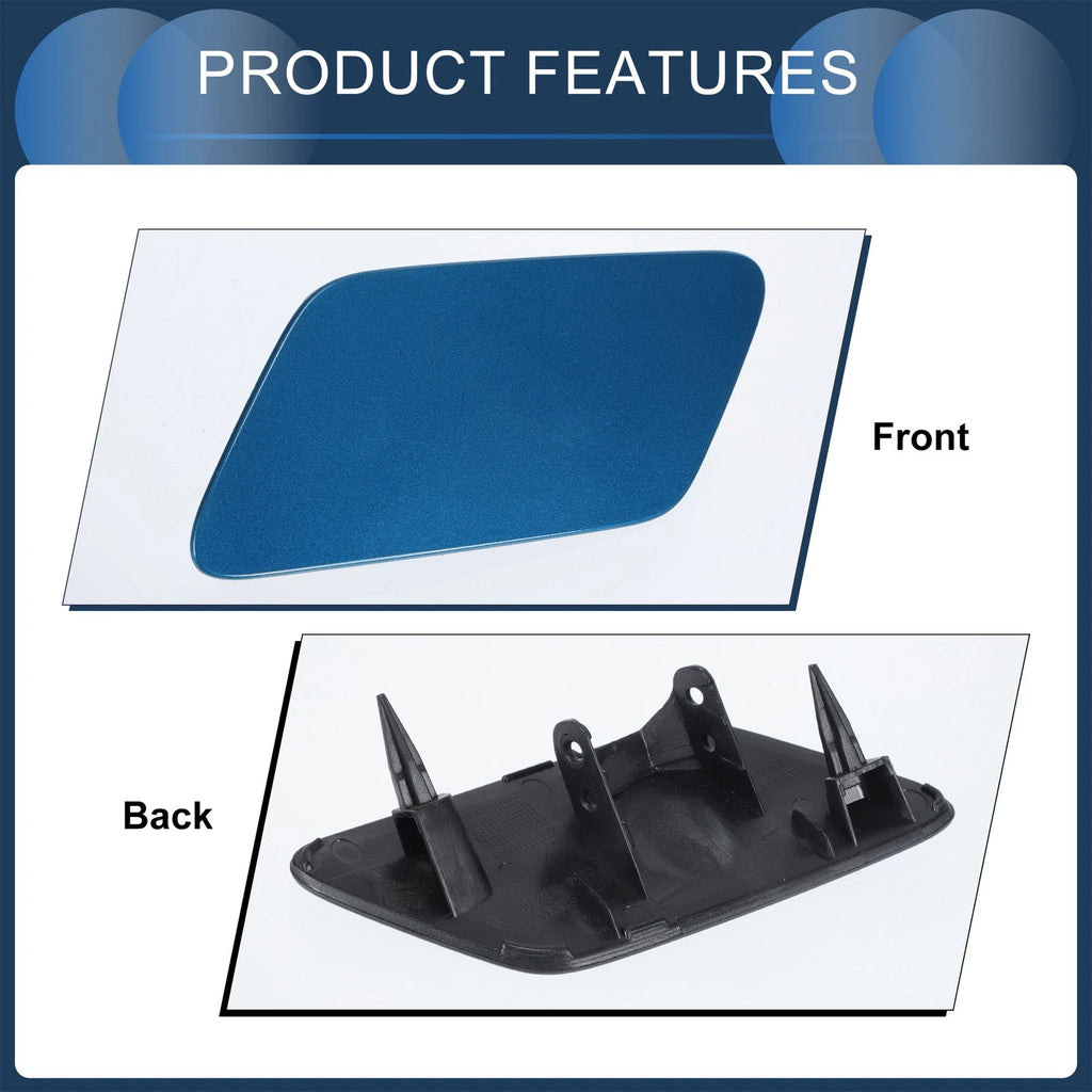 Front Left Washer Nozzle Cover Cap for Audi A3 8V (2013–2016) Blue