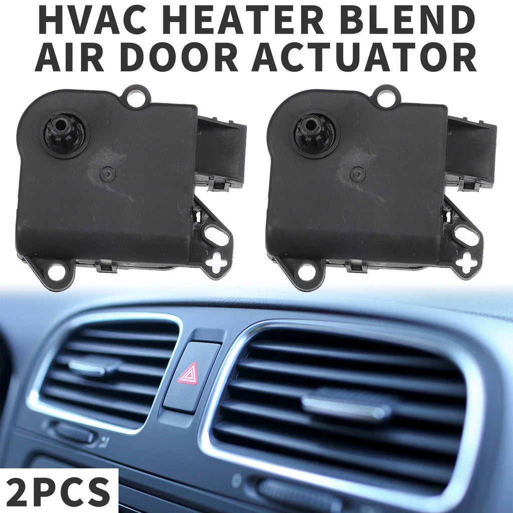 2X No.8G1Z19E616C HVAC Heater Blend Door Actuator for Ford Taurus (2008–2010)