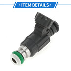 Fuel Injector No. 16600-AE060 for Nissan Altima SE (2002–2004) 1 Pc Deep Gray