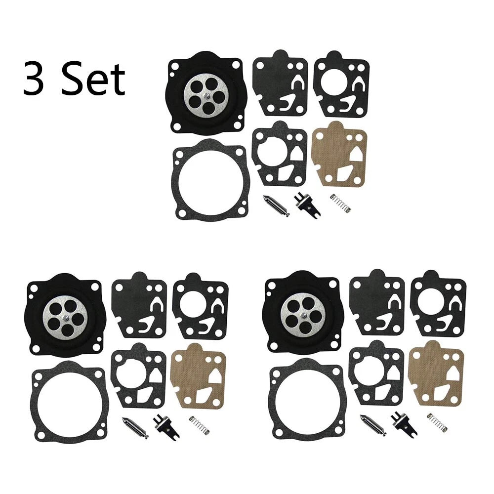 Set of 3 Carburetor Repair Kits for Shindaiwa TK4 B45 (Replace Parts)