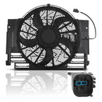 A/C Radiator Condenser Cooling Fan Assembly for BMW X5 (2000–2006) 611400 621-213