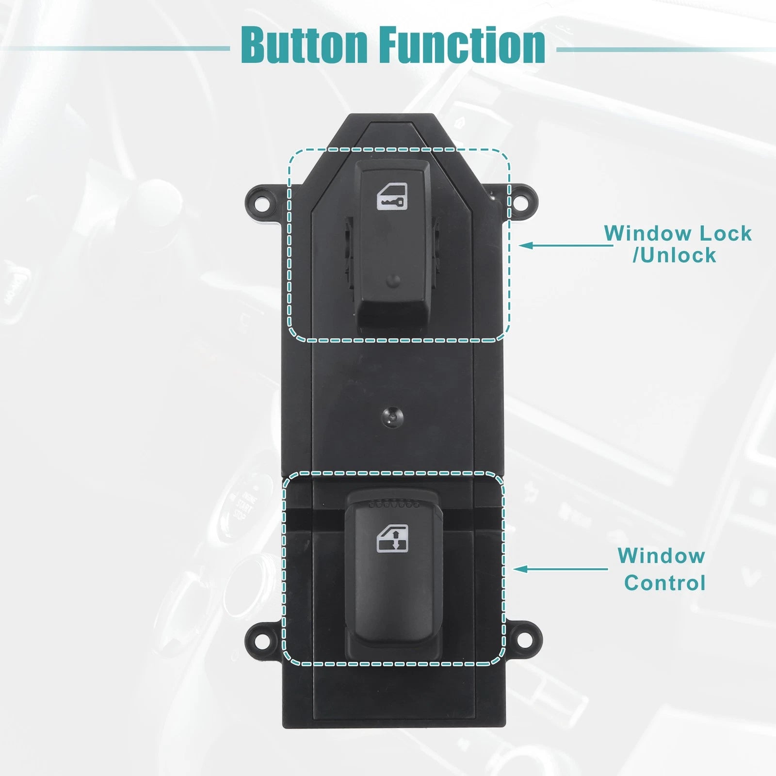 Power Window Switch for Hyundai Santa Fe (2007–2009)