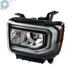 HID Headlights with LED DRL for GMC Sierra 1500 (2016-2018) Left