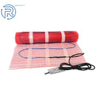 Electric Radiant Floor Heating System 15 Sqft with Thermostat for Home