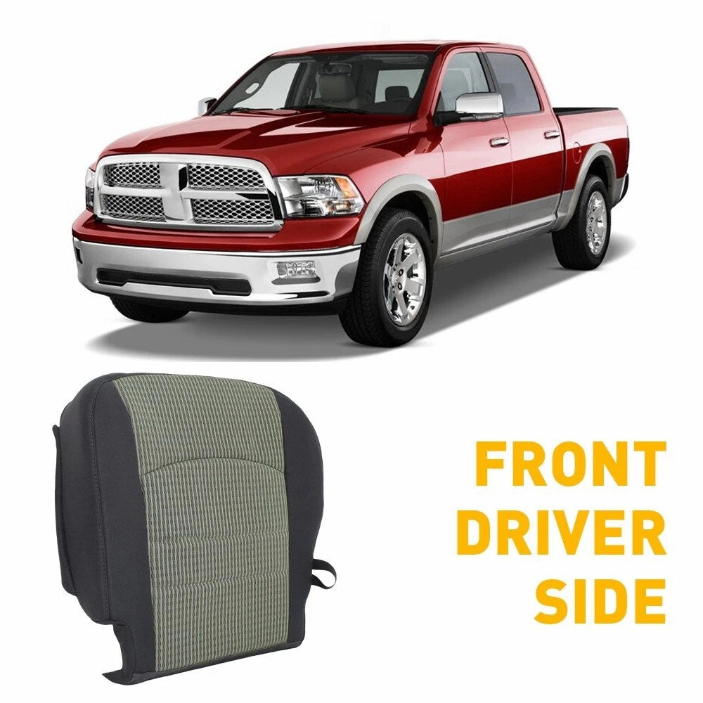 Driver Bottom Cloth Seat Cover for Dodge Ram 1500 SLT (2009–2012)