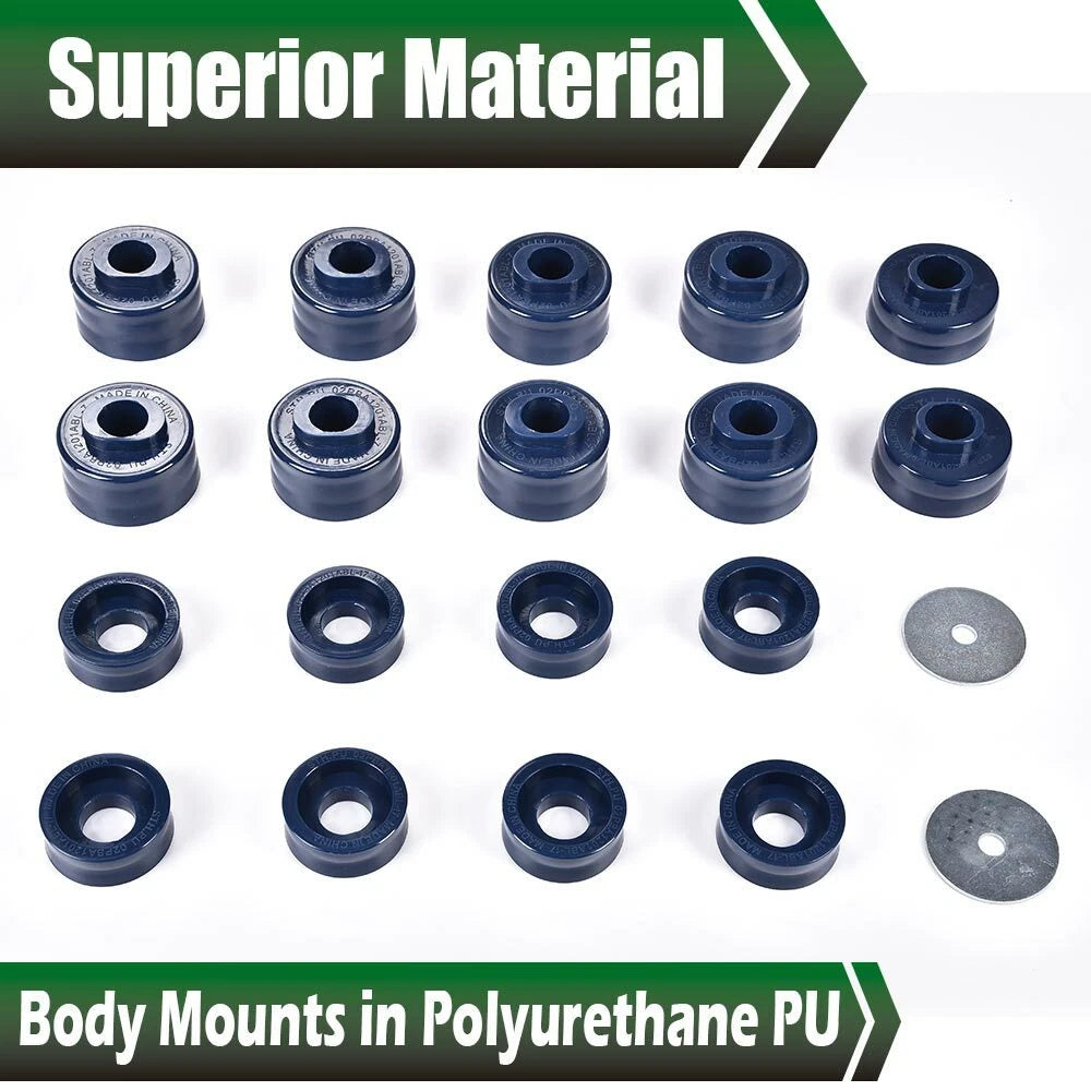 Body Cab Mount Bushing Kit for Ford F250 Super Duty (1999–2017)